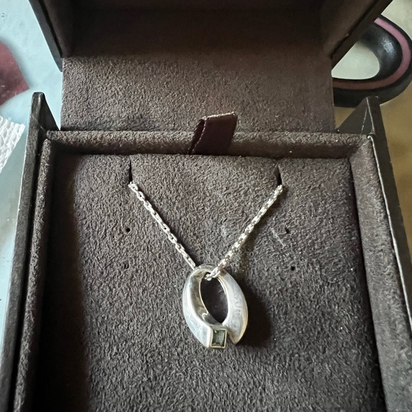 Gucci twist necklace withh semi-prec stone - Picture 2 of 10